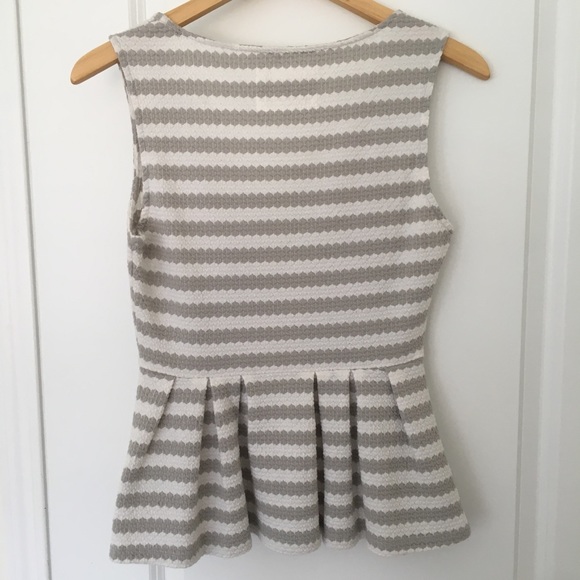 Anthropologie Deletta Peplum Top - Picture 2 of 7